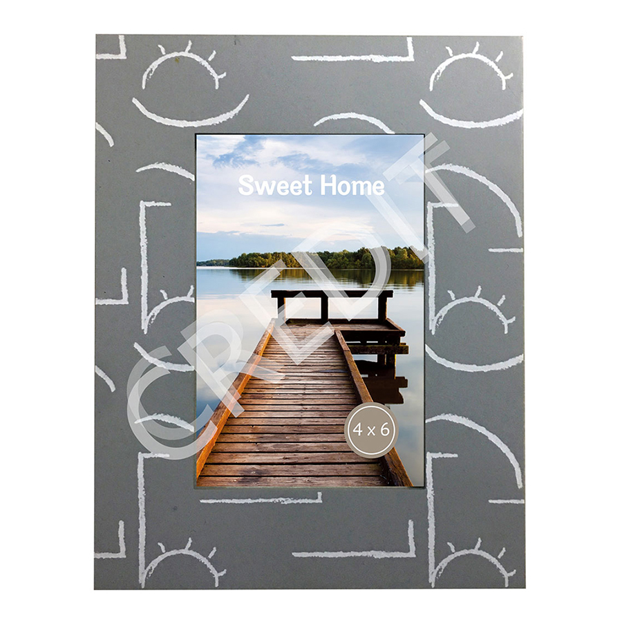MDF paper wrapped photo frames