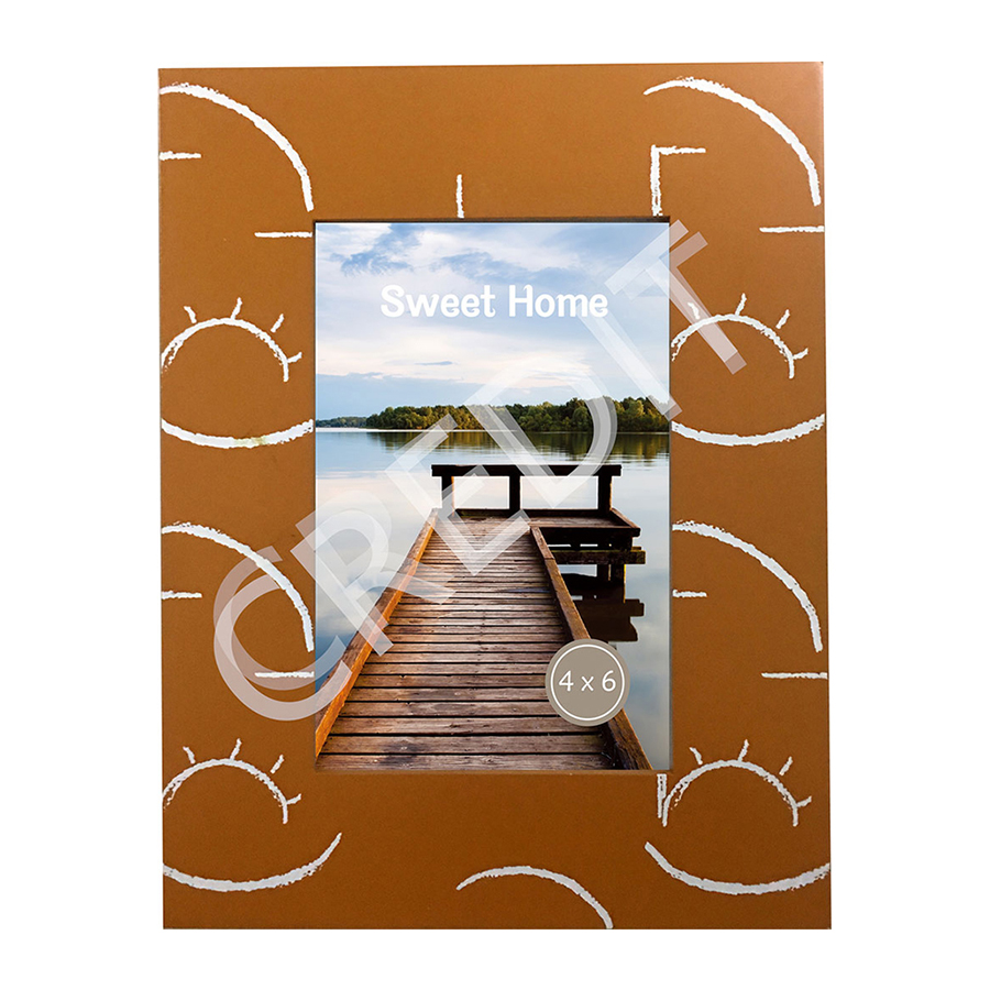 MDF paper wrapped photo frames