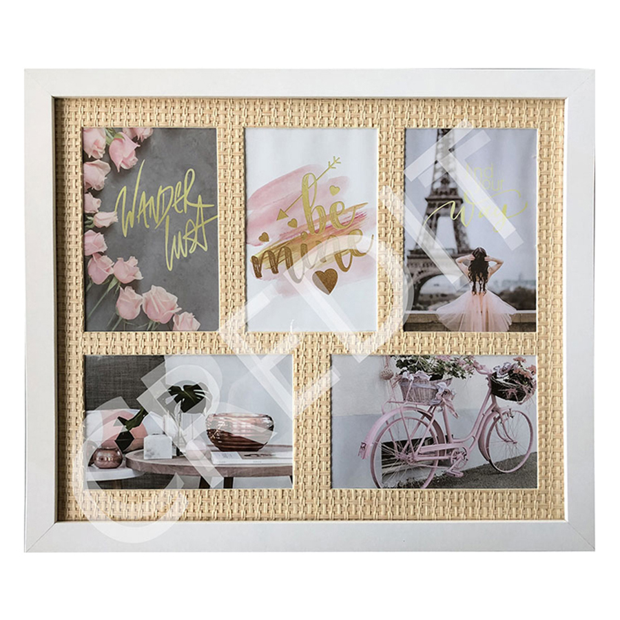 MDF paper wrapped photo frames