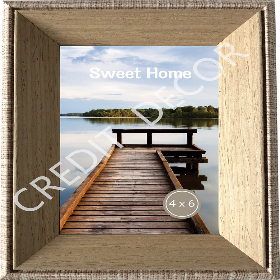 paper wrapped photo frame 4x6