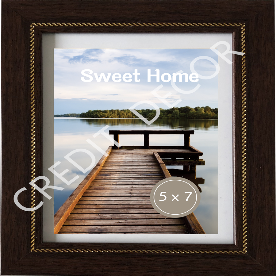 MDF paper wrapped frame 5x7